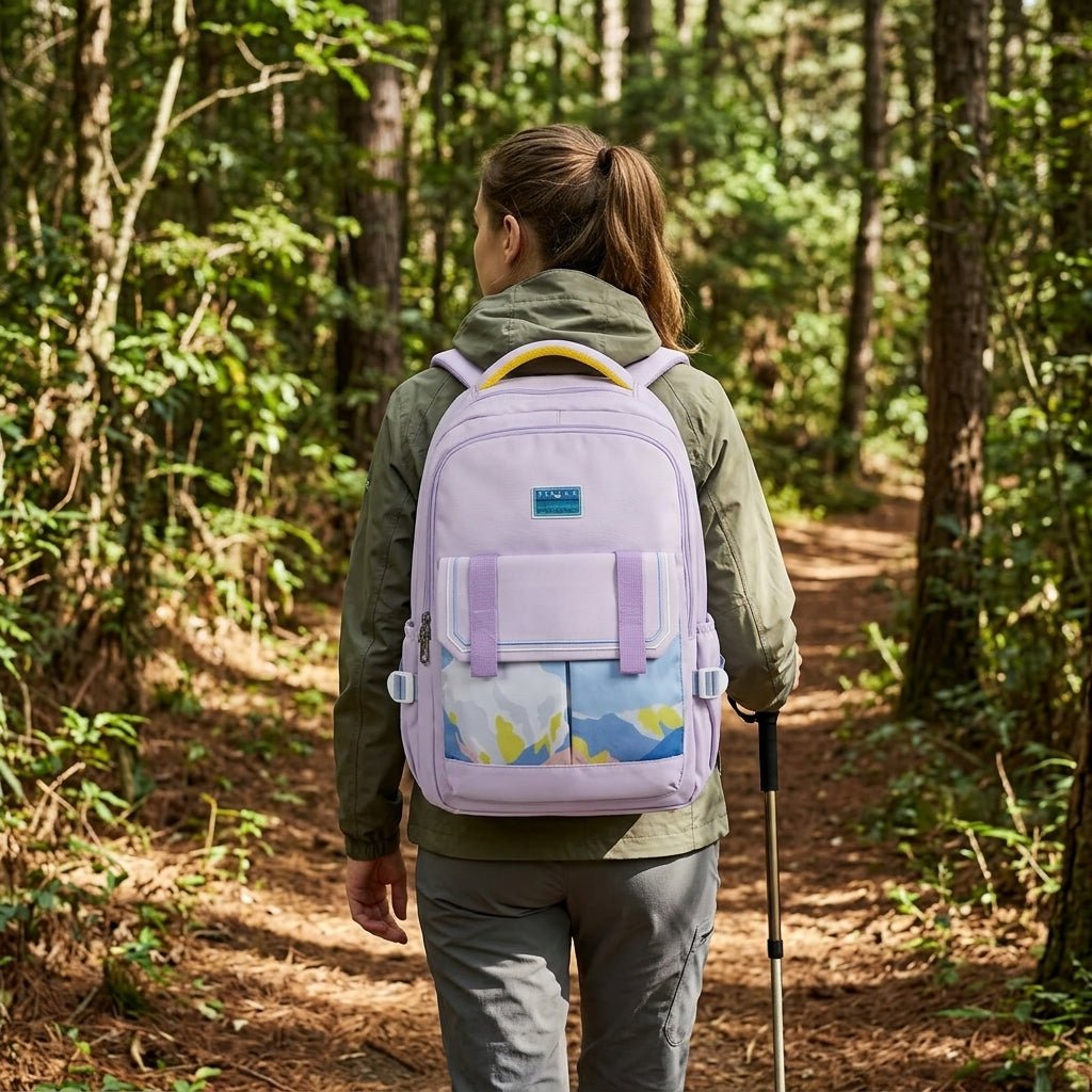 Chrisbella Hiking School Backpack 18" – Lavender Purple - Al Kabayel Discount CentreChrisbella Hiking School Backpack 18" – Lavender PurpleBackpacksCHRISBELLAAl Kabayel Discount Centre