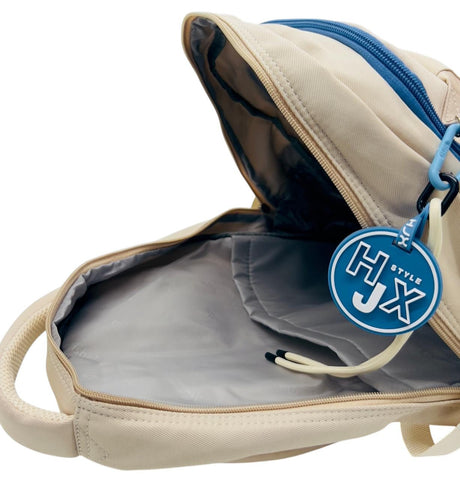 Chrisbella Premium Backpack 45cm*32cm*16cm, Navy - Beige - Al Kabayel Discount CentreChrisbella Premium Backpack 45cm*32cm*16cm, Navy - BeigeSchool BagsCHRISBELLAAl Kabayel Discount Centre