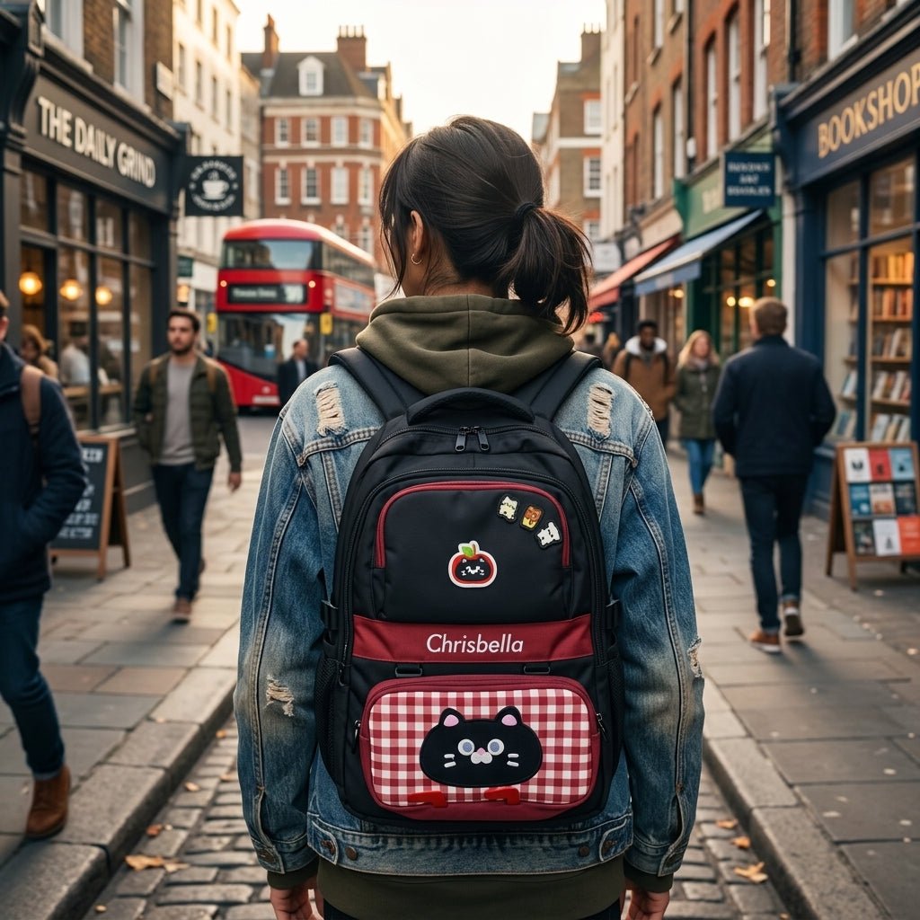 Chrisbella School Backpack 18" – Black & Red - Al Kabayel Discount CentreChrisbella School Backpack 18" – Black & RedBackpacksCHRISBELLAAl Kabayel Discount Centre
