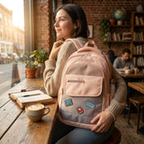 Chrisbella School Backpack 18" – Blush Pink - Al Kabayel Discount CentreChrisbella School Backpack 18" – Blush PinkBackpacksCHRISBELLAAl Kabayel Discount Centre