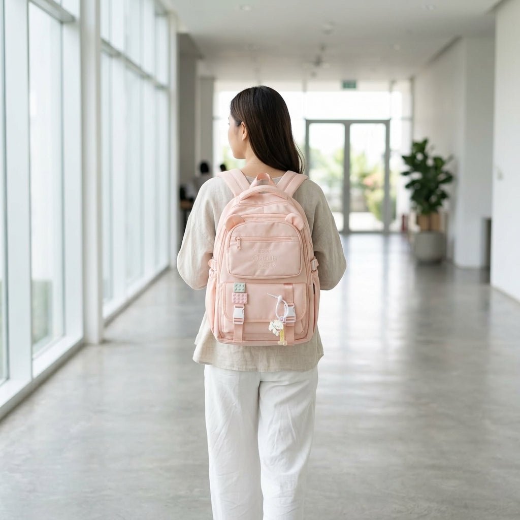 Chrisbella School Backpack 18" – Blush Pink - Al Kabayel Discount CentreChrisbella School Backpack 18" – Blush PinkBackpacksCHRISBELLAAl Kabayel Discount Centre