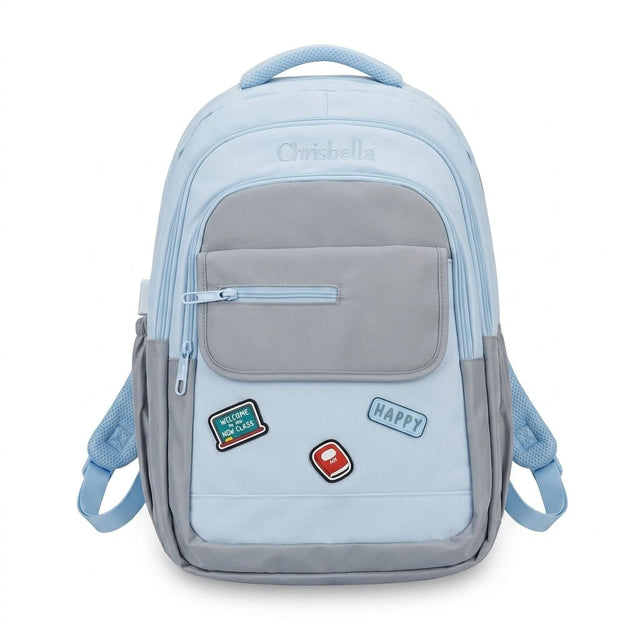 Chrisbella School Backpack 18" – Sky Blue - Al Kabayel Discount CentreChrisbella School Backpack 18" – Sky BlueBackpacksCHRISBELLAAl Kabayel Discount Centre