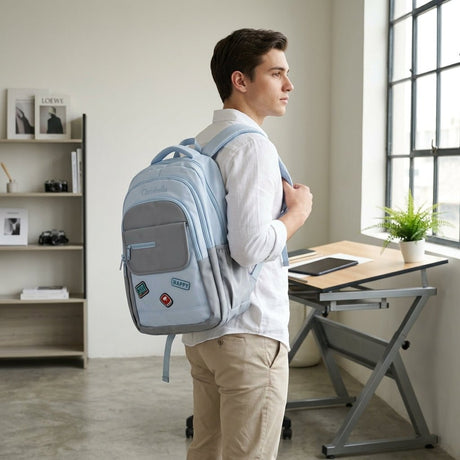 Chrisbella School Backpack 18" – Sky Blue - Al Kabayel Discount CentreChrisbella School Backpack 18" – Sky BlueBackpacksCHRISBELLAAl Kabayel Discount Centre