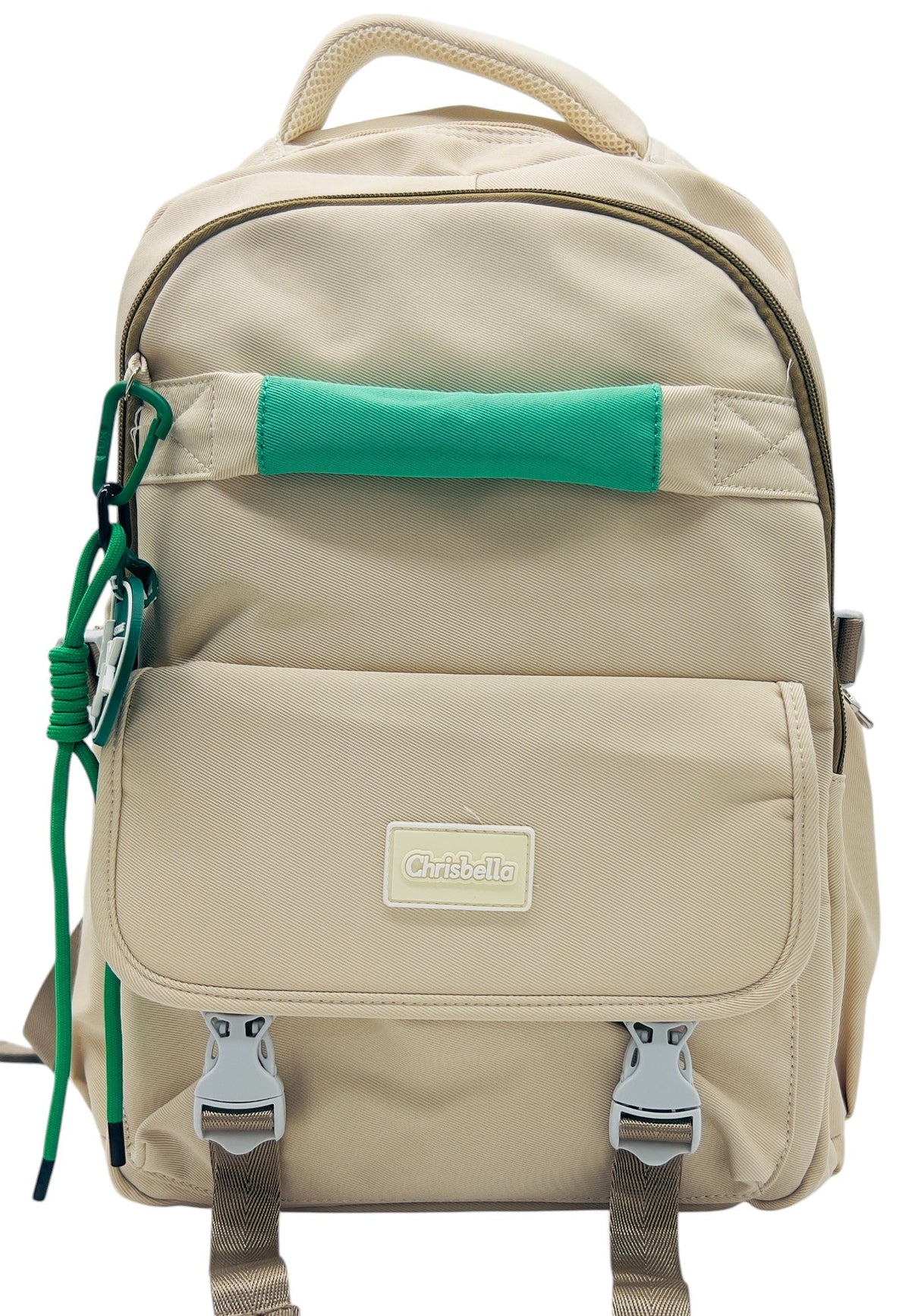 Chrisbella Schoolbag 40cm*27cm*16, Beige - Al Kabayel Discount CentreChrisbella Schoolbag 40cm*27cm*16, BeigeSchool BagsCHRISBELLAAl Kabayel Discount Centre
