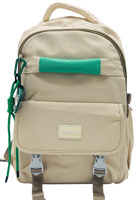 Chrisbella Schoolbag 40cm*27cm*16, Beige - Al Kabayel Discount CentreChrisbella Schoolbag 40cm*27cm*16, BeigeSchool BagsCHRISBELLAAl Kabayel Discount Centre