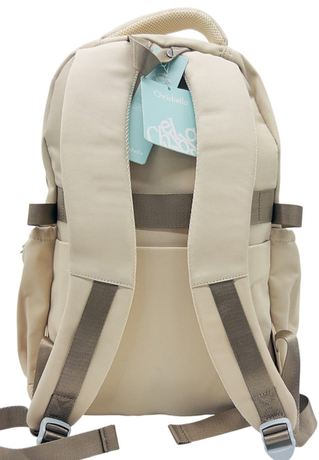 Chrisbella Schoolbag 40cm*27cm*16, Beige - Al Kabayel Discount CentreChrisbella Schoolbag 40cm*27cm*16, BeigeSchool BagsCHRISBELLAAl Kabayel Discount Centre