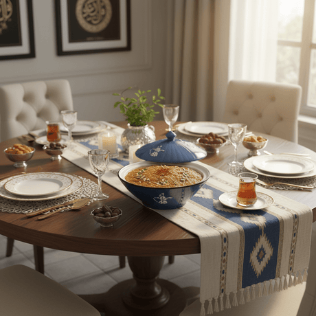 Christian Verucci 10 Inch Stylish Blue Ceramic Halwa Dessert Serving Bowl with Lid – Premium Ceramic Dish for Halwa, Sweets and Dessert Display - Al Kabayel Discount CentreChristian Verucci 10 Inch Stylish Blue Ceramic Halwa Dessert Serving Bowl with Lid – Premium Ceramic Dish for Halwa, Sweets and Dessert DisplayBowlsChristian VerucciAl Kabayel Discount Centre