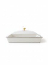 Christian Verucci Premium Ceramic Tray with Lid – 16 Inch White & Gold Finish, Decorative Serving Dish - Al Kabayel Discount CentreChristian Verucci Premium Ceramic Tray with Lid – 16 Inch White & Gold Finish, Decorative Serving DishServeware SetsCHRISTIAN VERUCCIAl Kabayel Discount Centre