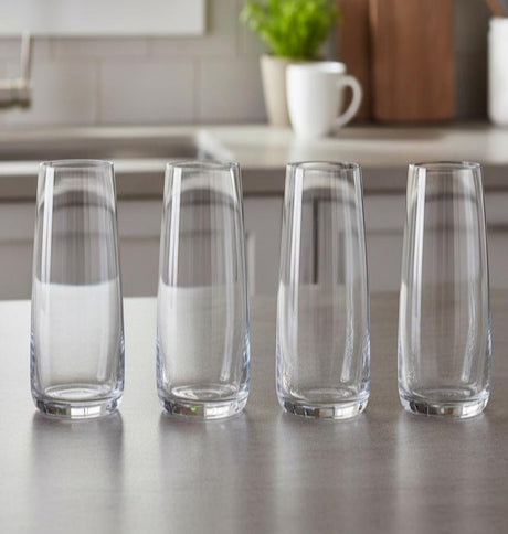 Circleware 4pcs Glass Stemless Champagne Flute 310ml, Downtown Collection - Al Kabayel Discount CentreCircleware 4pcs Glass Stemless Champagne Flute 310ml, Downtown CollectionDrinkware SetsCIRCLEWAREAl Kabayel Discount Centre