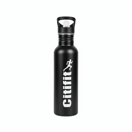 Citifit Stainless Steel Water Bottle 750ml, Black - Al Kabayel Discount CentreCitifit Stainless Steel Water Bottle 750ml, BlackWater BottlesCITIFITAl Kabayel Discount Centre