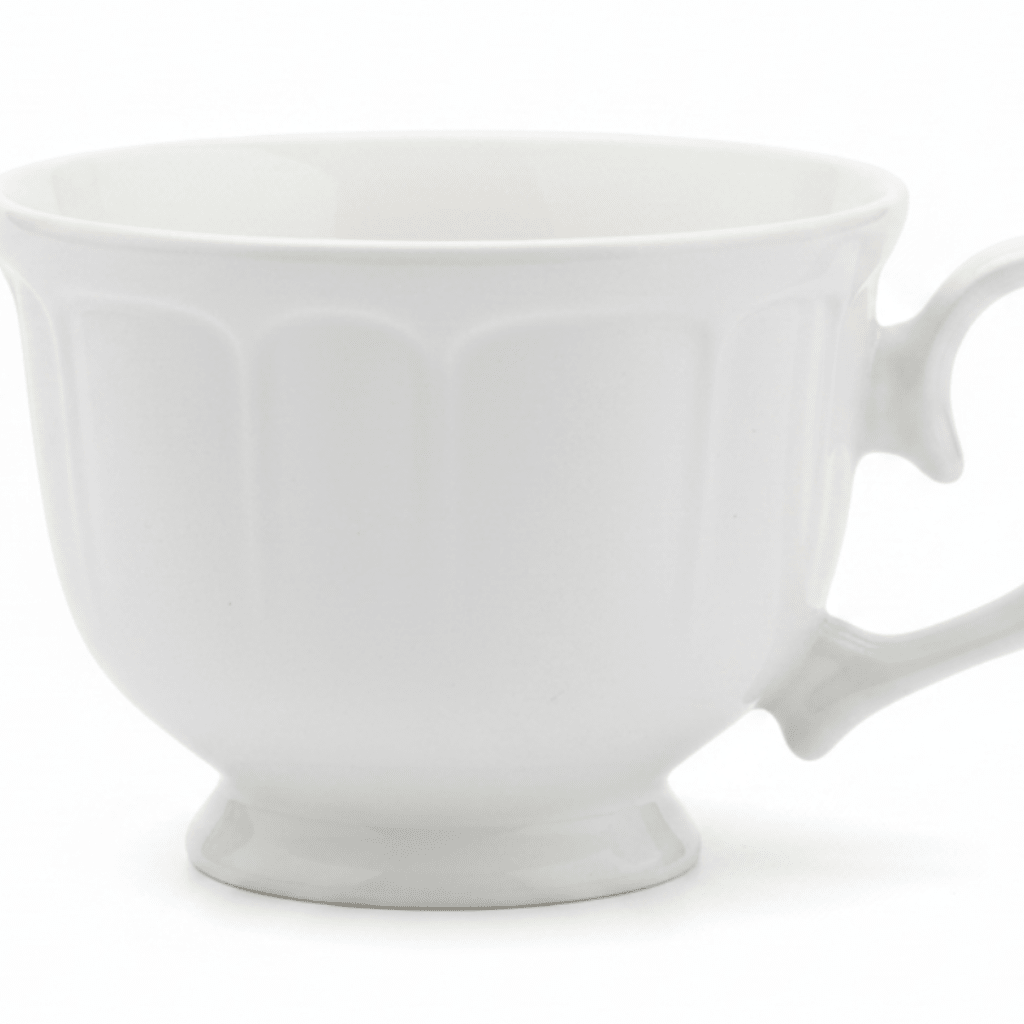Classic White Ceramic Tea Cup - 180ml - Al Kabayel Discount CentreClassic White Ceramic Tea Cup - 180mlMugsAKDCAl Kabayel Discount Centre