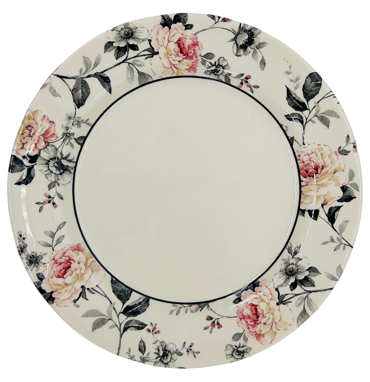 Claytan Ceramic Dinner Plate 10.2", Jasper Rim - CL - 2320FA - DP - Al Kabayel Discount CentreClaytan Ceramic Dinner Plate 10.2", Jasper Rim - CL - 2320FA - DPPlatesCLAYTANAl Kabayel Discount Centre