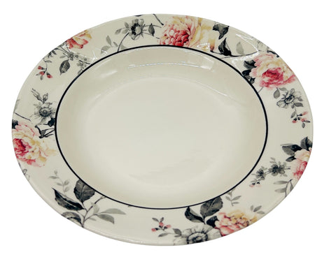 Claytan Ceramic Soup Plate 9.2", Jasper Rim - CL - 2320FA - SP - Al Kabayel Discount CentreClaytan Ceramic Soup Plate 9.2", Jasper Rim - CL - 2320FA - SPPlatesCLAYTANAl Kabayel Discount Centre