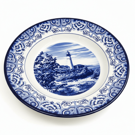Claytan Lighthouse Coastal Ceramic Deep Plate – 9.2 inch (White & Blue) - Al Kabayel Discount CentreClaytan Lighthouse Coastal Ceramic Deep Plate – 9.2 inch (White & Blue)PlatesCLAYTANAl Kabayel Discount Centre