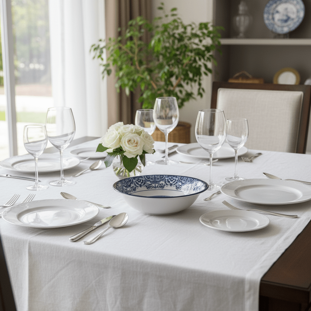 Claytan Lighthouse Coastal Ceramic Serving Bowl – 9.3 inch (White & Blue) - Al Kabayel Discount CentreClaytan Lighthouse Coastal Ceramic Serving Bowl – 9.3 inch (White & Blue)BowlsCLAYTANAl Kabayel Discount Centre