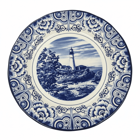 Claytan Lighthouse Coastal Ceramic Side Plate – 8.1 inch (White & Blue) - Al Kabayel Discount CentreClaytan Lighthouse Coastal Ceramic Side Plate – 8.1 inch (White & Blue)PlatesCLAYTANAl Kabayel Discount Centre