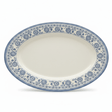 Claytan Off - White Oval Ceramic Platter with Light Blue Floral Design - 14.2 Inch - Al Kabayel Discount CentreClaytan Off - White Oval Ceramic Platter with Light Blue Floral Design - 14.2 InchPlatesCLAYTANAl Kabayel Discount Centre