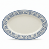 Claytan Off - White Oval Ceramic Platter with Light Blue Floral Design - 14.2 Inch - Al Kabayel Discount CentreClaytan Off - White Oval Ceramic Platter with Light Blue Floral Design - 14.2 InchPlatesCLAYTANAl Kabayel Discount Centre