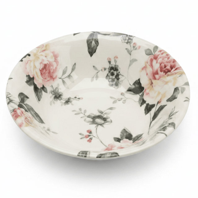Claytan Off - White Round Ceramic Cereal Bowl with Floral Design - 6.2 Inch - Al Kabayel Discount CentreClaytan Off - White Round Ceramic Cereal Bowl with Floral Design - 6.2 InchBowlsCLAYTANAl Kabayel Discount Centre