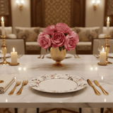 Claytan Off - White Round Ceramic Dinner Plate with Floral Design - 10.2 Inch - Al Kabayel Discount CentreClaytan Off - White Round Ceramic Dinner Plate with Floral Design - 10.2 InchPlatesCLAYTANAl Kabayel Discount Centre