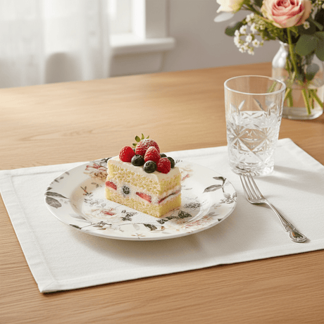 Claytan Off - White Round Ceramic Salad Plate with Floral Design - 8.1 Inch - Al Kabayel Discount CentreClaytan Off - White Round Ceramic Salad Plate with Floral Design - 8.1 InchPlatesCLAYTANAl Kabayel Discount Centre