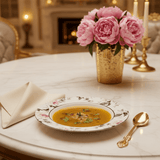 Claytan Off - White Round Ceramic Soup Plate with Floral Design - 9.2 Inch - Al Kabayel Discount CentreClaytan Off - White Round Ceramic Soup Plate with Floral Design - 9.2 InchPlatesCLAYTANAl Kabayel Discount Centre