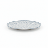 Claytan White Round Ceramic Salad Plate with Light Blue Floral Design - 8.2 Inch - Al Kabayel Discount CentreClaytan White Round Ceramic Salad Plate with Light Blue Floral Design - 8.2 InchPlatesCLAYTANAl Kabayel Discount Centre