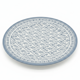Claytan White Round Ceramic Salad Plate with Light Blue Floral Design - 8.2 Inch - Al Kabayel Discount CentreClaytan White Round Ceramic Salad Plate with Light Blue Floral Design - 8.2 InchPlatesCLAYTANAl Kabayel Discount Centre