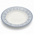Claytan White Round Ceramic Soup Plate with Light Blue Floral Design - 9.1 Inch - Al Kabayel Discount CentreClaytan White Round Ceramic Soup Plate with Light Blue Floral Design - 9.1 InchPlatesCLAYTANAl Kabayel Discount Centre