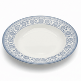 Claytan White Round Ceramic Soup Plate with Light Blue Floral Design - 9.1 Inch - Al Kabayel Discount CentreClaytan White Round Ceramic Soup Plate with Light Blue Floral Design - 9.1 InchPlatesCLAYTANAl Kabayel Discount Centre