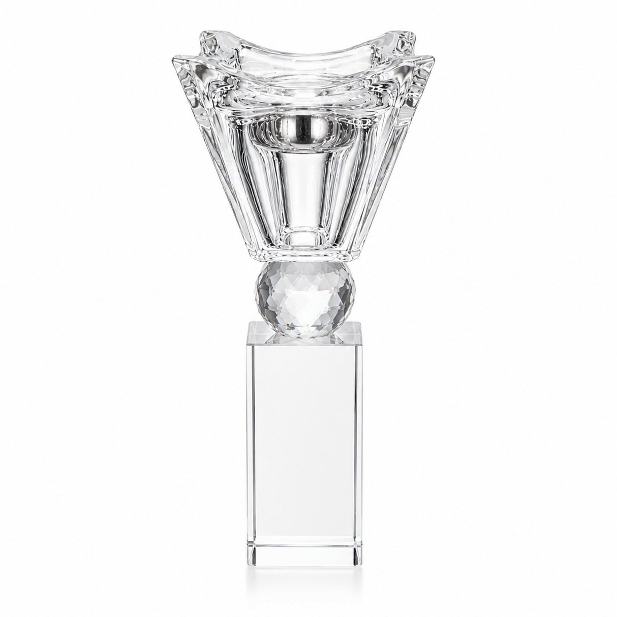 Clear Crystal Glass Incense Burner – 14×6 cm - Al Kabayel Discount CentreClear Crystal Glass Incense Burner – 14×6 cmIncense BurnersAKDCAl Kabayel Discount Centre