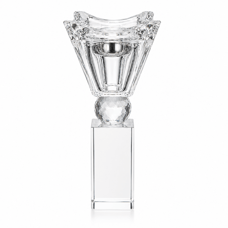 Clear Crystal Glass Incense Burner – 14×6 cm - Al Kabayel Discount CentreClear Crystal Glass Incense Burner – 14×6 cmIncense BurnersAKDCAl Kabayel Discount Centre