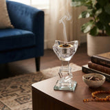 Clear Crystal Glass Incense Burner - 14×6 cm - Al Kabayel Discount CentreClear Crystal Glass Incense Burner - 14×6 cmIncense BurnersAKDCAl Kabayel Discount Centre