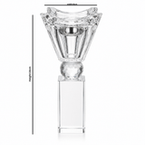 Clear Crystal Glass Incense Burner – 14×6 cm - Al Kabayel Discount CentreClear Crystal Glass Incense Burner – 14×6 cmIncense BurnersAKDCAl Kabayel Discount Centre