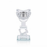Clear Crystal Glass Incense Burner - 14×6 cm - Al Kabayel Discount CentreClear Crystal Glass Incense Burner - 14×6 cmIncense BurnersAKDCAl Kabayel Discount Centre