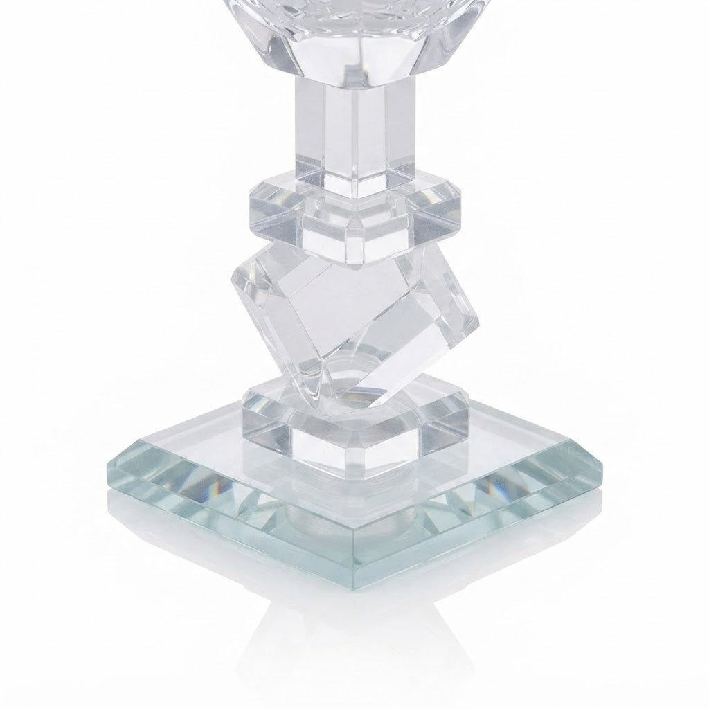 Clear Crystal Glass Incense Burner - 14×6 cm - Al Kabayel Discount CentreClear Crystal Glass Incense Burner - 14×6 cmIncense BurnersAKDCAl Kabayel Discount Centre