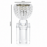 Clear Crystal Glass Incense Burner - 15×6 cm - Al Kabayel Discount CentreClear Crystal Glass Incense Burner - 15×6 cmIncense BurnersAKDCAl Kabayel Discount Centre
