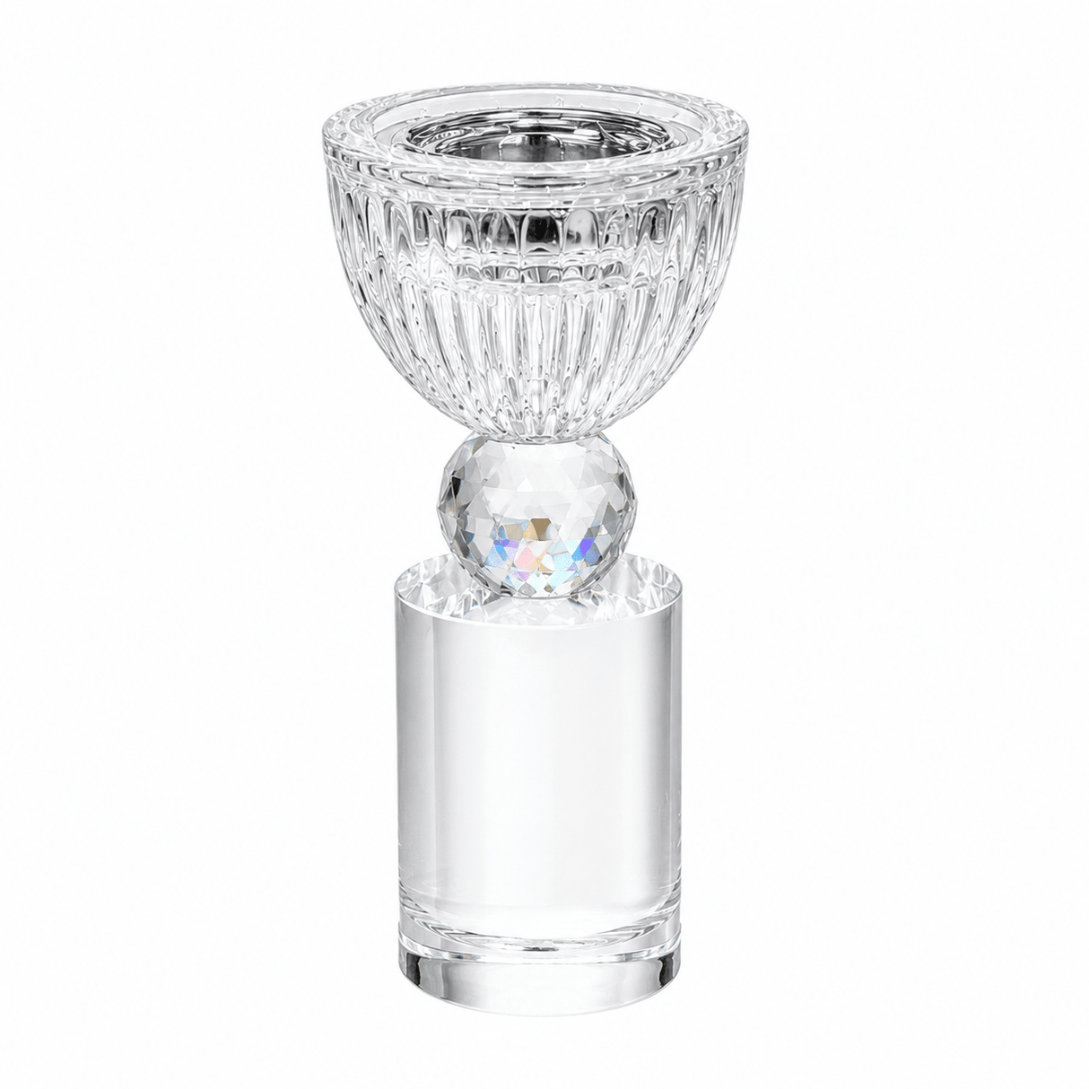 Clear Crystal Glass Incense Burner – 15×6 cm - Al Kabayel Discount CentreClear Crystal Glass Incense Burner – 15×6 cmIncense BurnersAKDCAl Kabayel Discount Centre