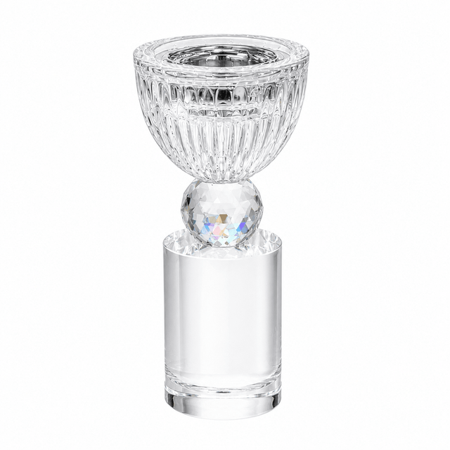 Clear Crystal Glass Incense Burner – 15×6 cm - Al Kabayel Discount CentreClear Crystal Glass Incense Burner – 15×6 cmIncense BurnersAKDCAl Kabayel Discount Centre