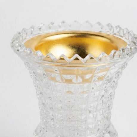 Clear Diamond-Cut Glass Incense Burner – 12×8 cm - Al Kabayel Discount CentreClear Diamond-Cut Glass Incense Burner – 12×8 cmIncense BurnersAKDCAl Kabayel Discount Centre