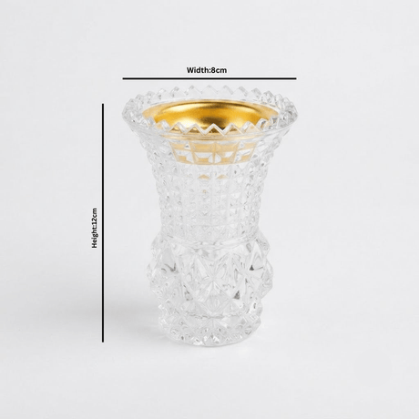 Clear Diamond-Cut Glass Incense Burner – 12×8 cm - Al Kabayel Discount CentreClear Diamond-Cut Glass Incense Burner – 12×8 cmIncense BurnersAKDCAl Kabayel Discount Centre