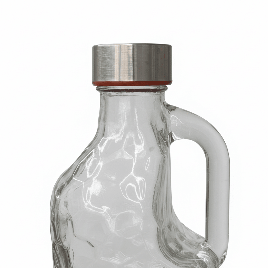 Clear Glass Bottle with Handle - 1 Litre - Al Kabayel Discount CentreClear Glass Bottle with Handle - 1 LitreKitchen Utensils & GadgetsAKDCAl Kabayel Discount Centre