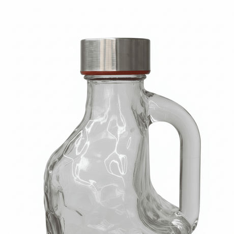 Clear Glass Bottle with Handle - 1 Litre - Al Kabayel Discount CentreClear Glass Bottle with Handle - 1 LitreKitchen Utensils & GadgetsAKDCAl Kabayel Discount Centre
