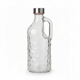 Clear Glass Bottle with Handle - 1 Litre - Al Kabayel Discount CentreClear Glass Bottle with Handle - 1 LitreKitchen Utensils & GadgetsAKDCAl Kabayel Discount Centre