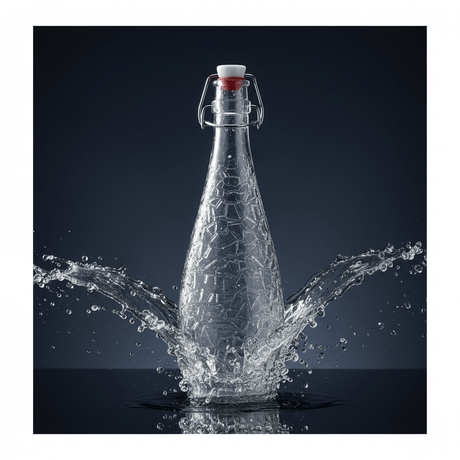 Clear Glass Clip-Top Bottle - 1000ml - Al Kabayel Discount CentreClear Glass Clip-Top Bottle - 1000mlKitchen Utensils & GadgetsAKDCAl Kabayel Discount Centre
