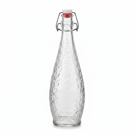 Clear Glass Clip-Top Bottle - 1000ml - Al Kabayel Discount CentreClear Glass Clip-Top Bottle - 1000mlKitchen Utensils & GadgetsAKDCAl Kabayel Discount Centre