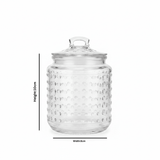 Clear Glass Jar with Lid - 10×8cm / 15×10cm / 20×10cm - Al Kabayel Discount CentreClear Glass Jar with Lid - 10×8cm / 15×10cm / 20×10cmJars & Food SaversAKDCAl Kabayel Discount Centre