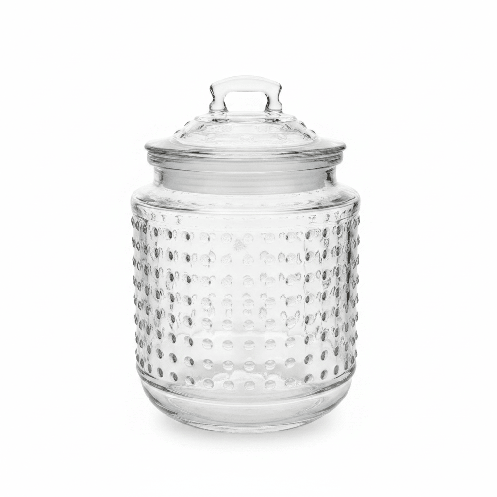 Clear Glass Jar with Lid - 10×8cm / 15×10cm / 20×10cm - Al Kabayel Discount CentreClear Glass Jar with Lid - 10×8cm / 15×10cm / 20×10cmJars & Food SaversAKDCAl Kabayel Discount Centre