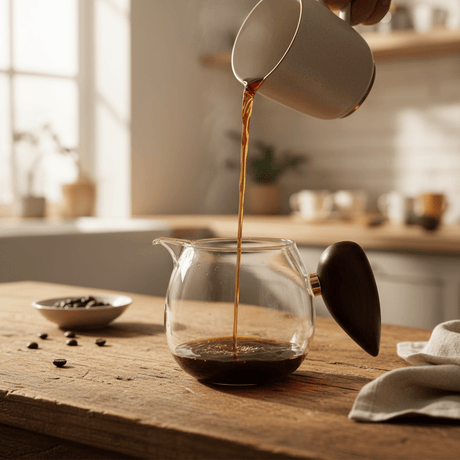 Clear Glass Pourer Cup with Wooden Handle | 200ml - Al Kabayel Discount CentreClear Glass Pourer Cup with Wooden Handle | 200mlTea/Coffee PotsAKDCAl Kabayel Discount Centre