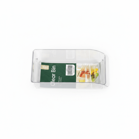 Clear Plastic Storage Bin – 31×15cm | Fridge & Home Organizer - Al Kabayel Discount CentreClear Plastic Storage Bin – 31×15cm | Fridge & Home OrganizerOrganizers & AccessoriesAKDCAl Kabayel Discount Centre